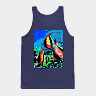 Colorful Hawaiian Kihikihi Fish Tank Top